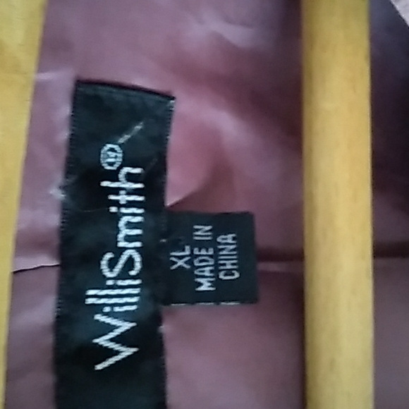 ⚜️ Willi Smith Dusty Rose Suede Jacket size XL NPLVC - Picture 2 of 16